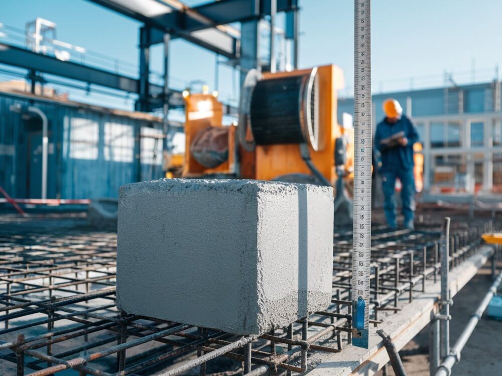 Jednostka betonu na budowie