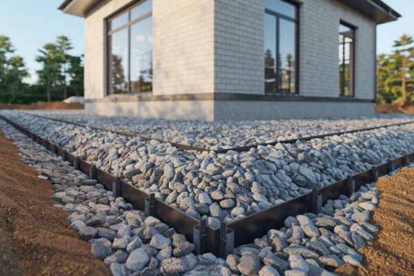 Prawidłowe zabezpieczenie fundamentów kruszywem
