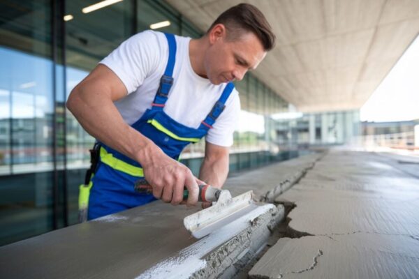 Profesjonalne uzupełnianie ubytków w betonie