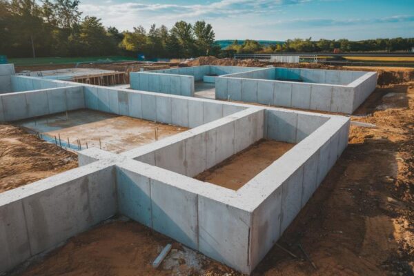 betonowe fundamenty nowego domu